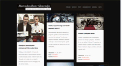 Desktop Screenshot of mercedes-benz-slovenija.com